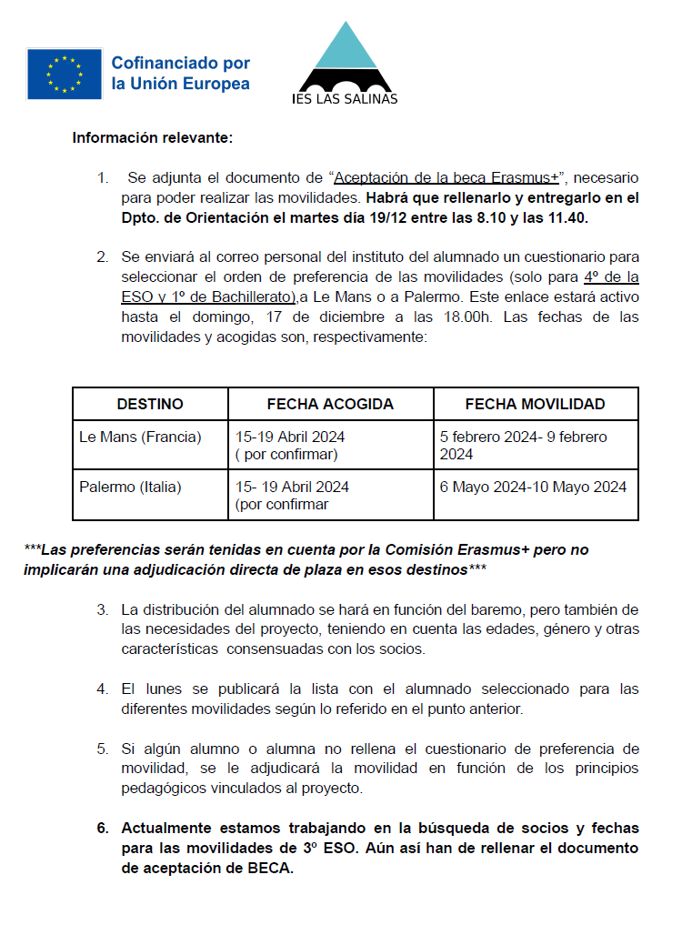 Baremo ESO2